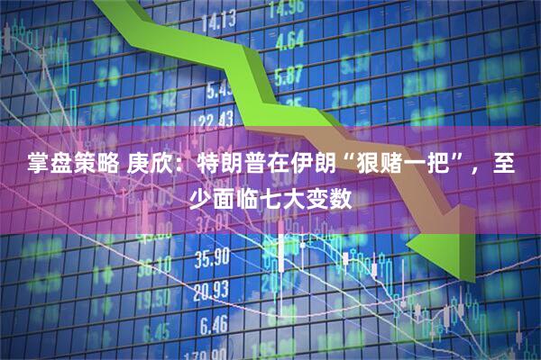 掌盘策略 庚欣：特朗普在伊朗“狠赌一把”，至少面临七大变数